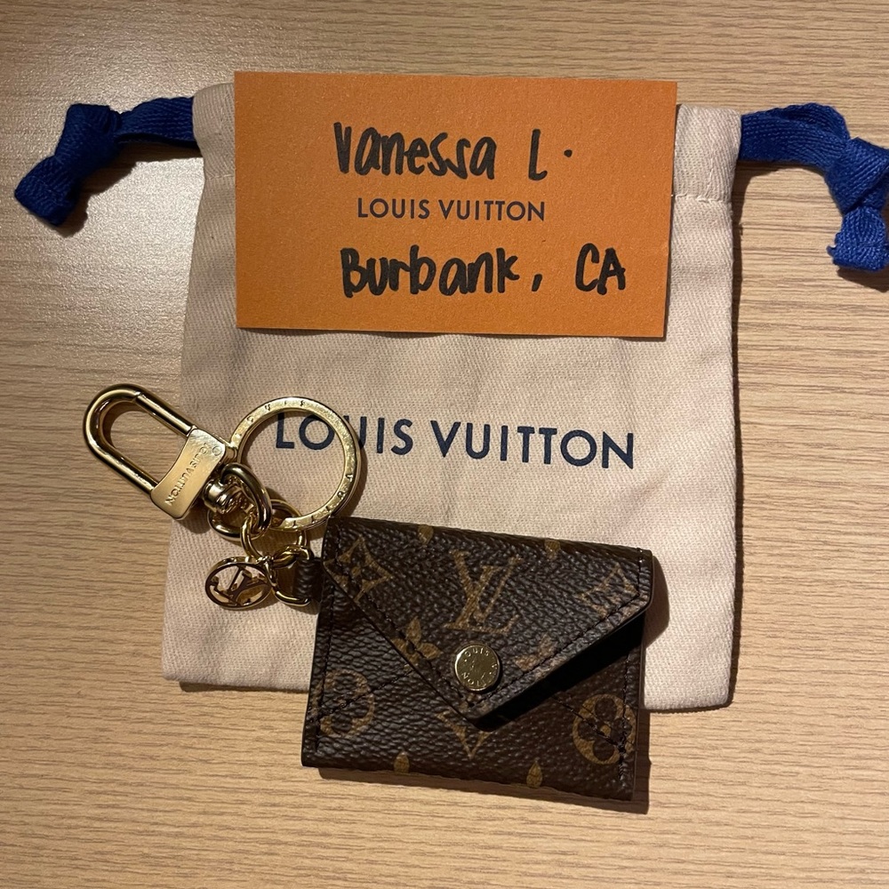 Authentic Louis Vuitton Kirigami Bag Charm Keychain